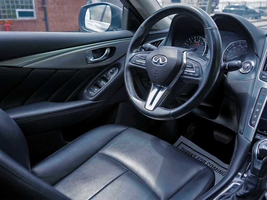 used 2021 INFINITI Q50 car, priced at $18,995