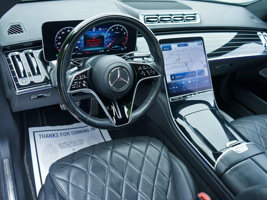 used 2021 Mercedes-Benz S-Class car, priced at $60,495