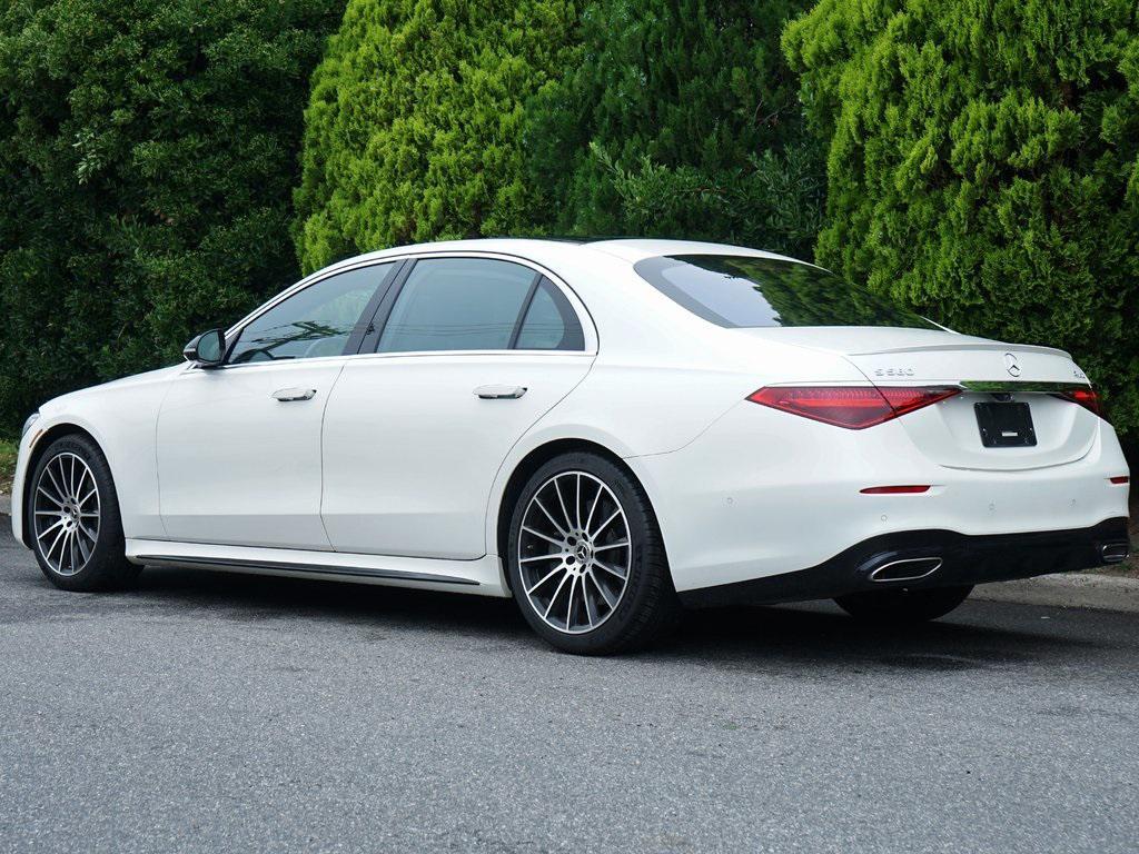 used 2021 Mercedes-Benz S-Class car, priced at $60,495
