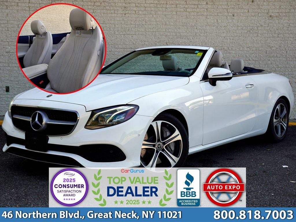 used 2018 Mercedes-Benz E-Class car, priced at $24,495