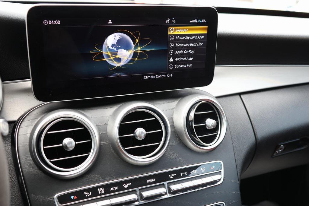 used 2020 Mercedes-Benz C-Class car, priced at $18,095