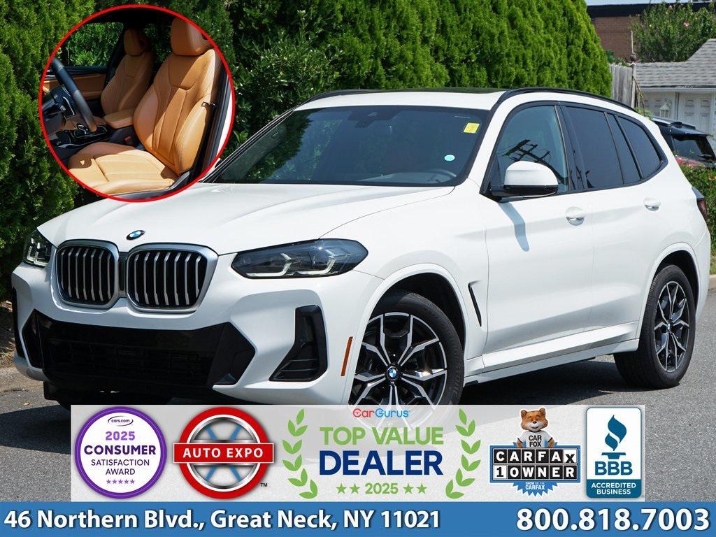 used 2022 BMW X3 car, priced at $28,495