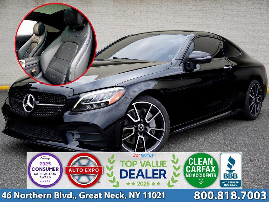 used 2019 Mercedes-Benz C-Class car, priced at $21,195