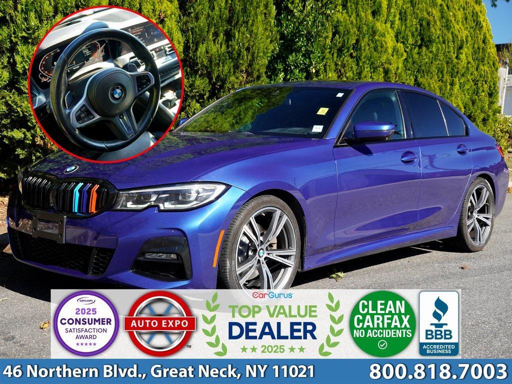 used 2021 BMW 330 car, priced at $20,495