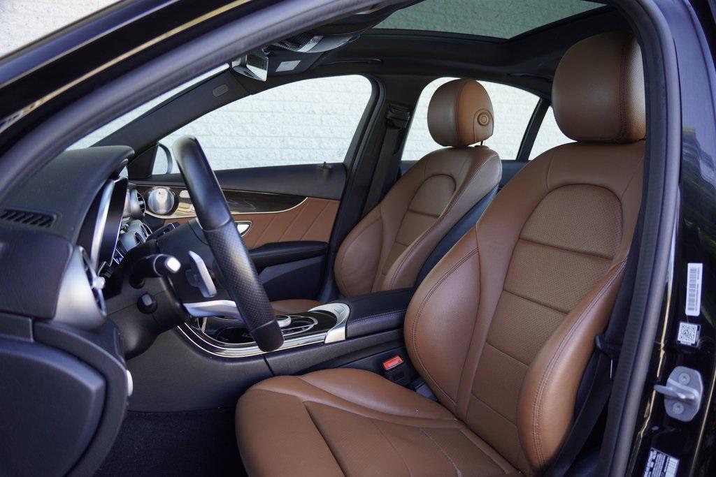 used 2021 Mercedes-Benz C-Class car, priced at $19,995