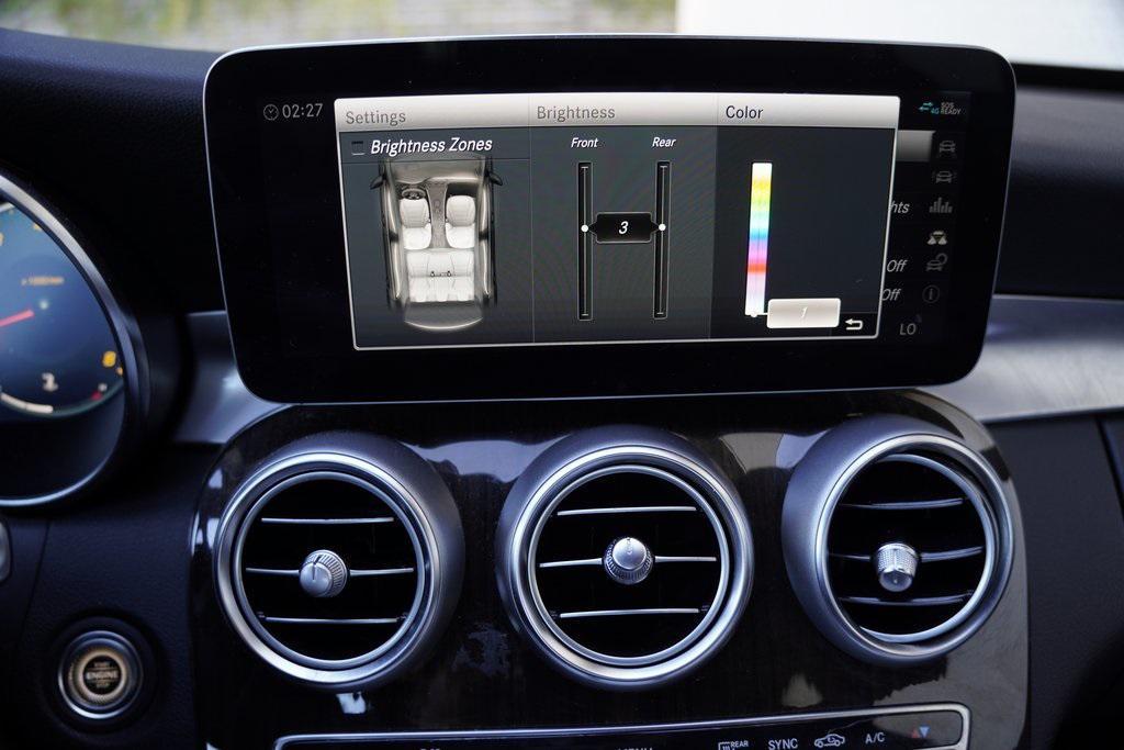 used 2021 Mercedes-Benz C-Class car, priced at $19,995