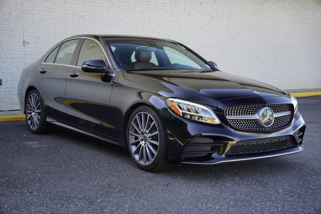 used 2021 Mercedes-Benz C-Class car, priced at $19,995