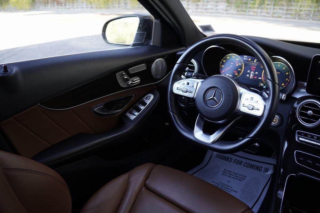 used 2021 Mercedes-Benz C-Class car, priced at $19,995
