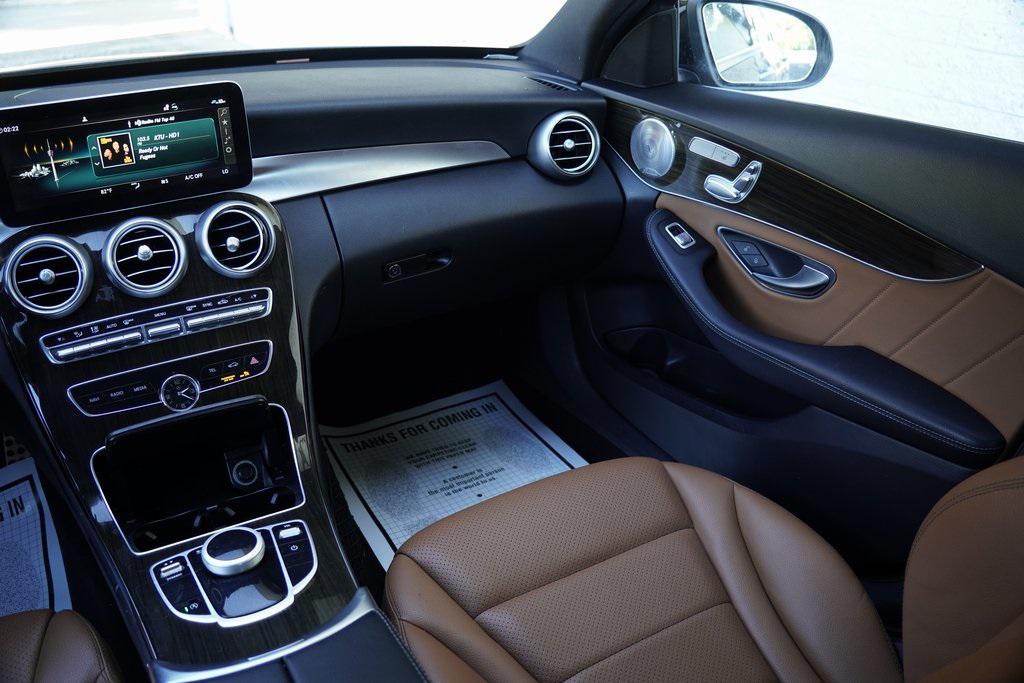 used 2021 Mercedes-Benz C-Class car, priced at $19,995