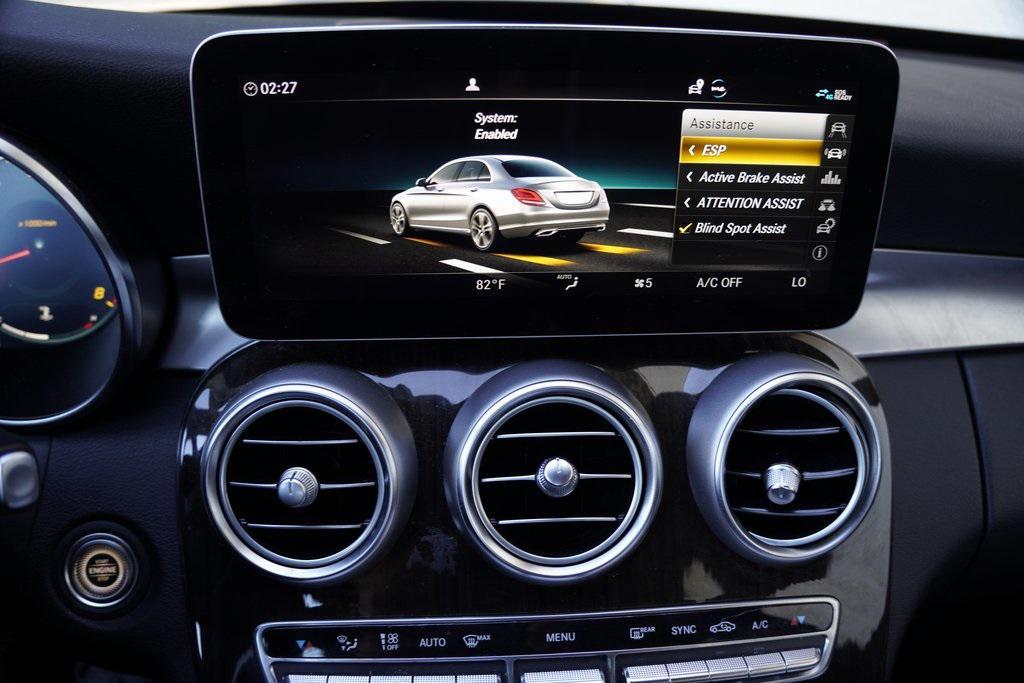 used 2021 Mercedes-Benz C-Class car, priced at $19,995