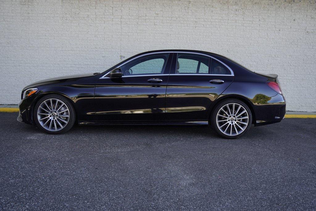 used 2021 Mercedes-Benz C-Class car, priced at $19,995