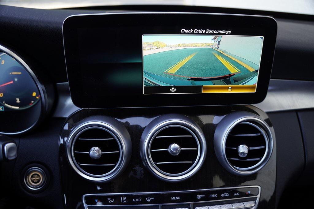 used 2021 Mercedes-Benz C-Class car, priced at $19,995