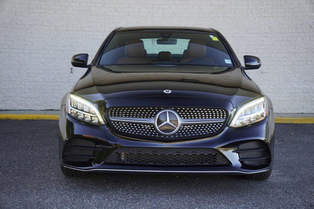 used 2021 Mercedes-Benz C-Class car, priced at $19,995