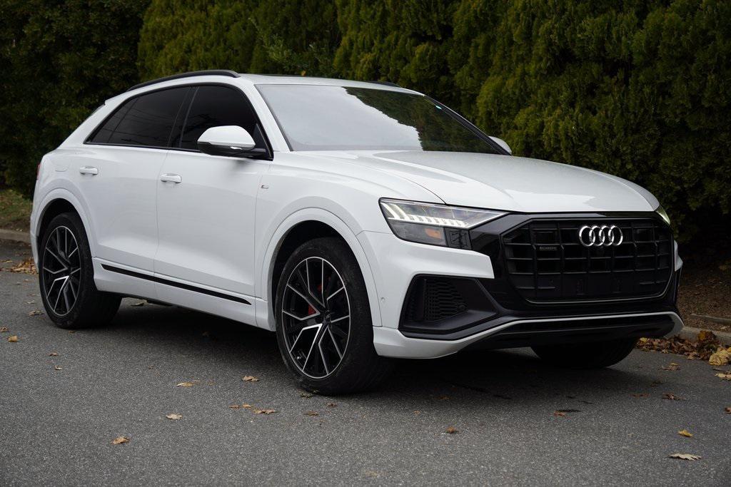 used 2021 Audi Q8 car, priced at $35,495