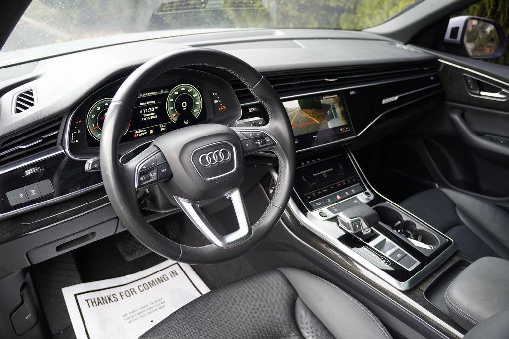 used 2021 Audi Q8 car, priced at $35,495