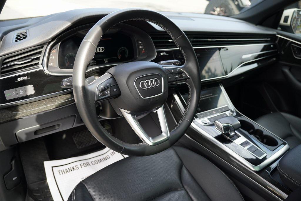 used 2021 Audi Q8 car, priced at $35,595
