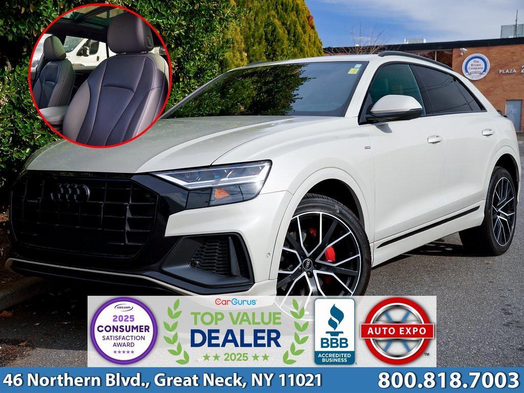 used 2021 Audi Q8 car, priced at $35,595