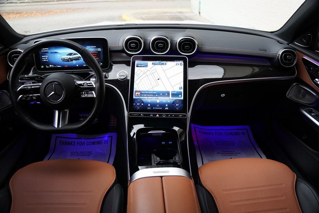 used 2024 Mercedes-Benz C-Class car, priced at $33,995