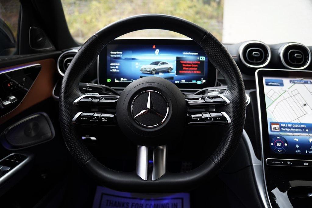 used 2024 Mercedes-Benz C-Class car, priced at $33,995