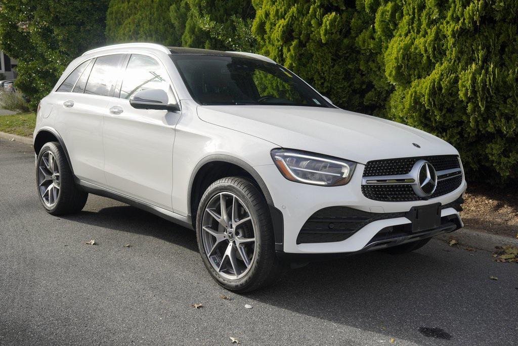 used 2021 Mercedes-Benz GLC 300 car, priced at $18,495
