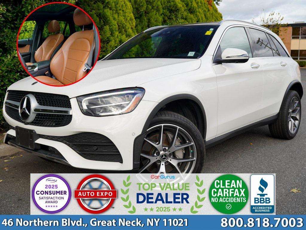 used 2021 Mercedes-Benz GLC 300 car, priced at $19,495