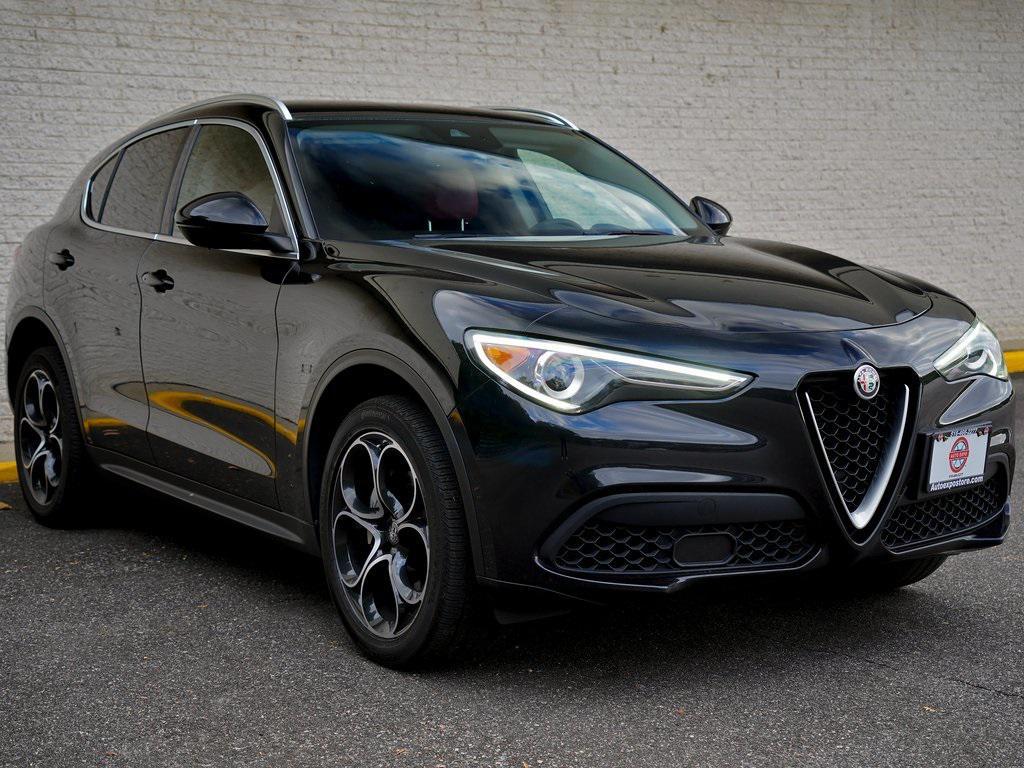 used 2021 Alfa Romeo Stelvio car, priced at $17,495