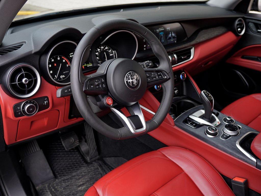 used 2021 Alfa Romeo Stelvio car, priced at $17,495