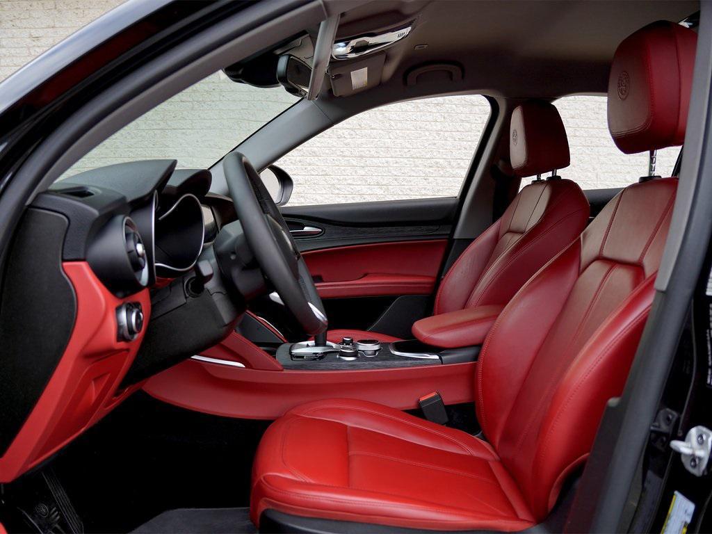 used 2021 Alfa Romeo Stelvio car, priced at $17,495