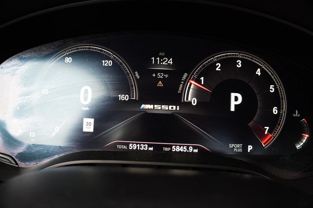 used 2019 BMW M550 car, priced at $29,095