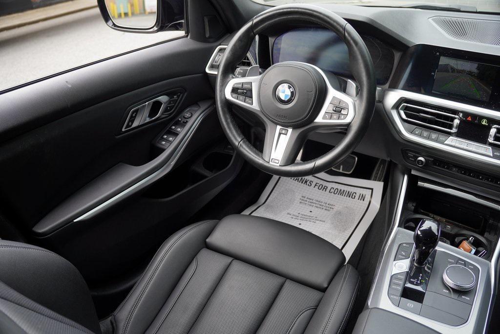 used 2022 BMW 330 car, priced at $23,495