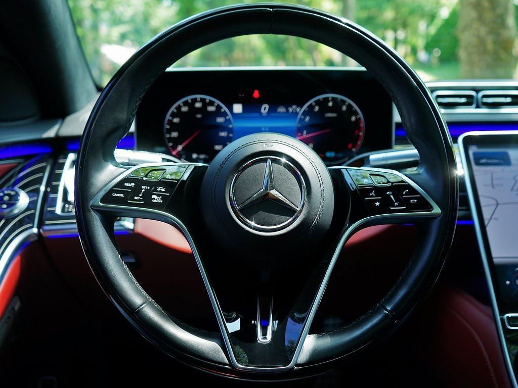 used 2021 Mercedes-Benz S-Class car, priced at $65,995