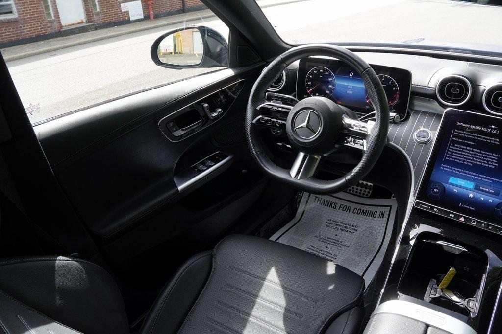 used 2024 Mercedes-Benz C-Class car, priced at $33,995