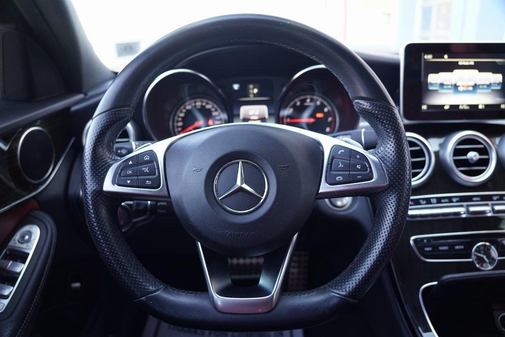 used 2018 Mercedes-Benz C-Class car, priced at $14,295
