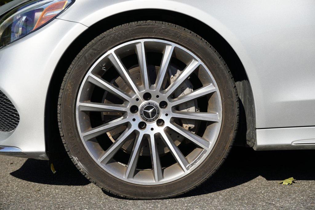 used 2018 Mercedes-Benz C-Class car, priced at $14,295