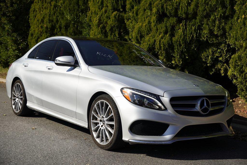 used 2018 Mercedes-Benz C-Class car, priced at $14,295
