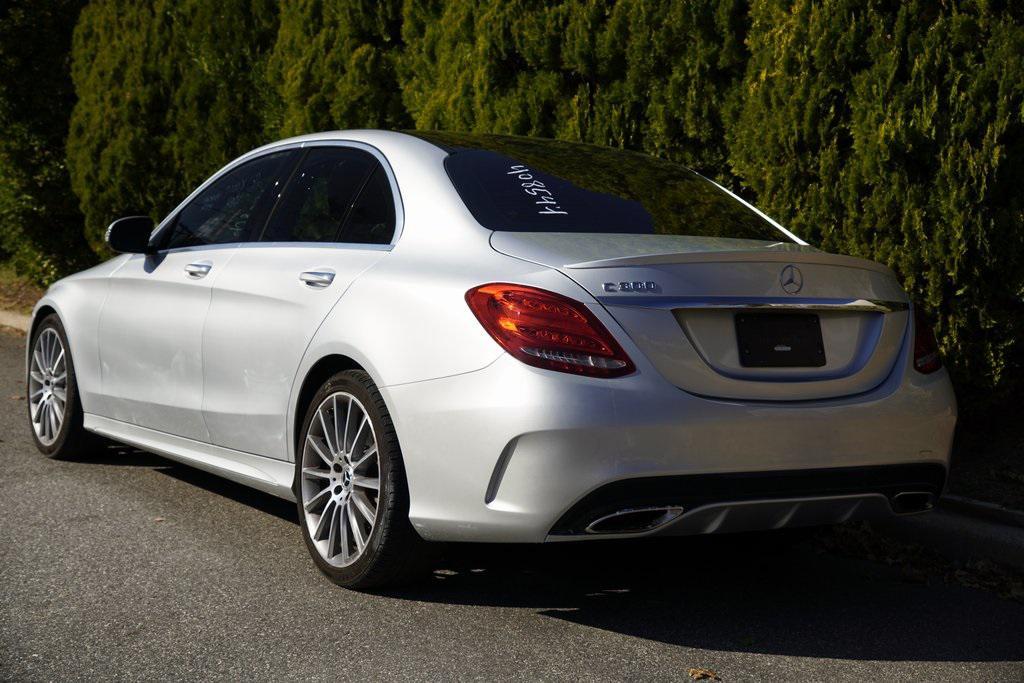 used 2018 Mercedes-Benz C-Class car, priced at $14,295