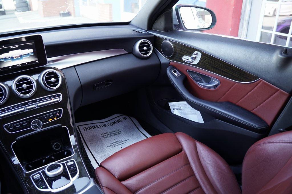 used 2018 Mercedes-Benz C-Class car, priced at $14,295