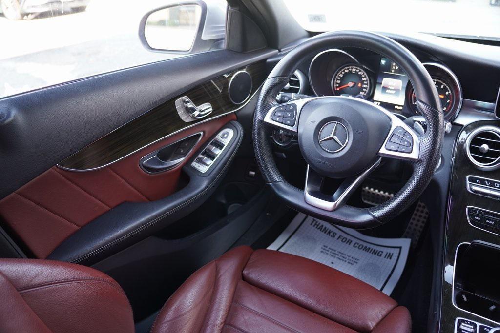 used 2018 Mercedes-Benz C-Class car, priced at $14,295
