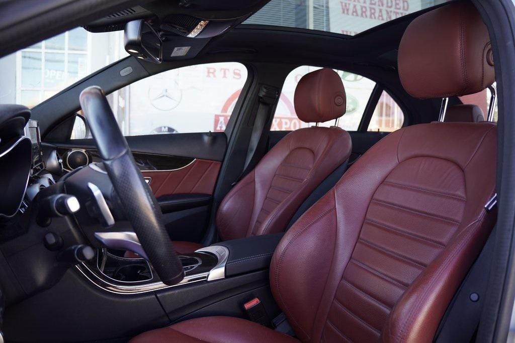 used 2018 Mercedes-Benz C-Class car, priced at $14,295