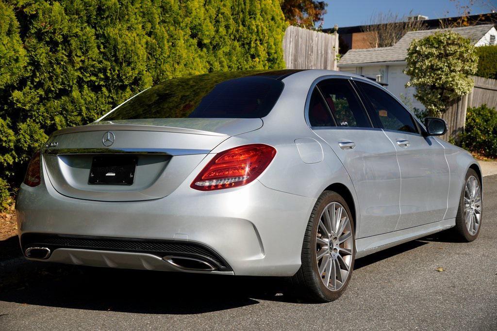 used 2018 Mercedes-Benz C-Class car, priced at $14,295
