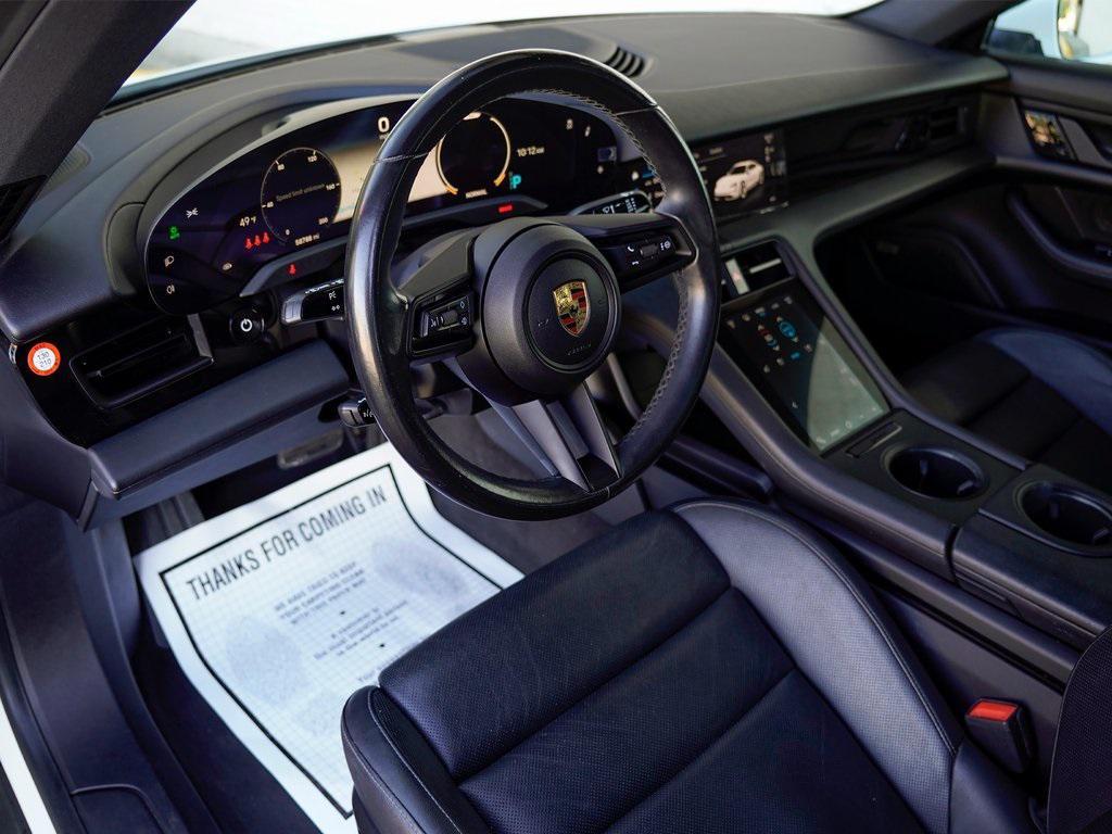 used 2021 Porsche Taycan car, priced at $37,695