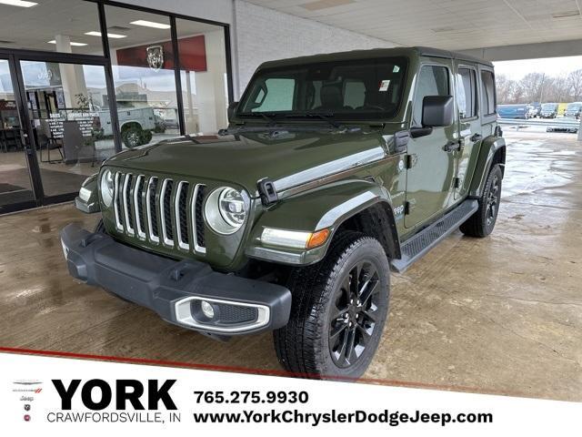 used 2021 Jeep Wrangler Unlimited 4xe car, priced at $28,200