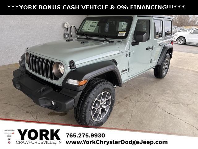 new 2024 Jeep Wrangler car, priced at $45,500