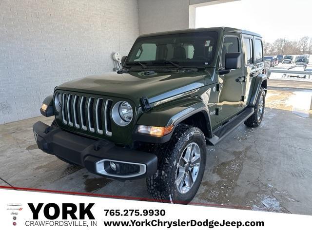 used 2022 Jeep Wrangler Unlimited car, priced at $33,760