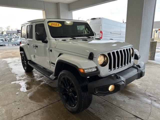 used 2021 Jeep Wrangler Unlimited car, priced at $32,650