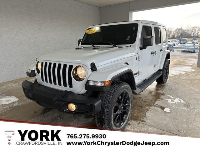 used 2021 Jeep Wrangler Unlimited car, priced at $32,650