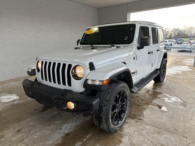 used 2021 Jeep Wrangler Unlimited car, priced at $32,650