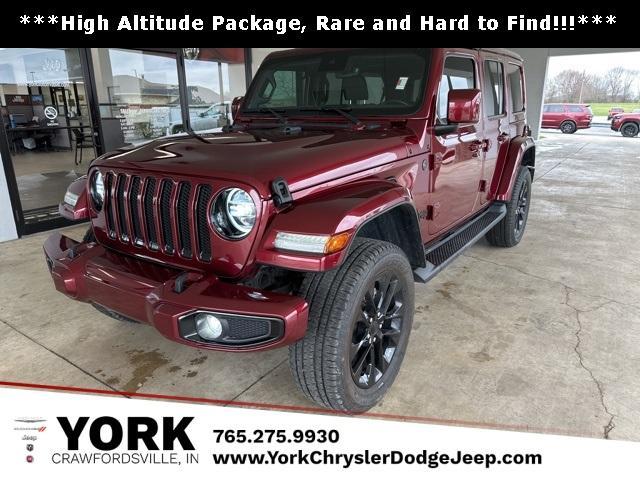 used 2021 Jeep Wrangler Unlimited car, priced at $38,000