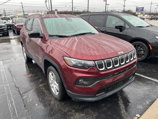 used 2022 Jeep Compass car, priced at $23,000