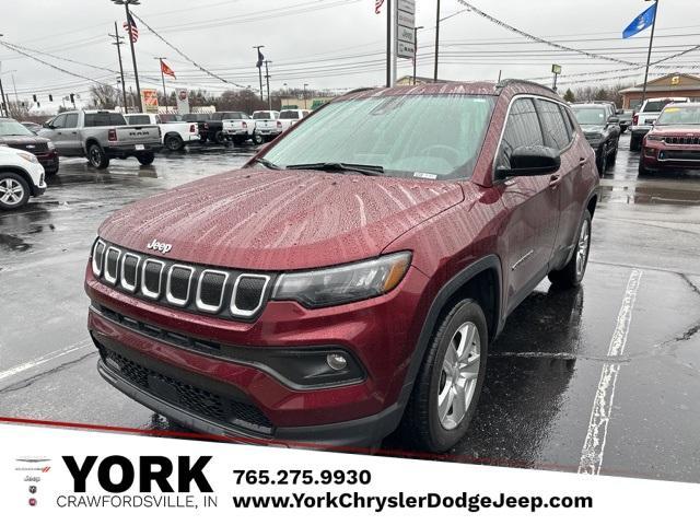 used 2022 Jeep Compass car, priced at $23,000